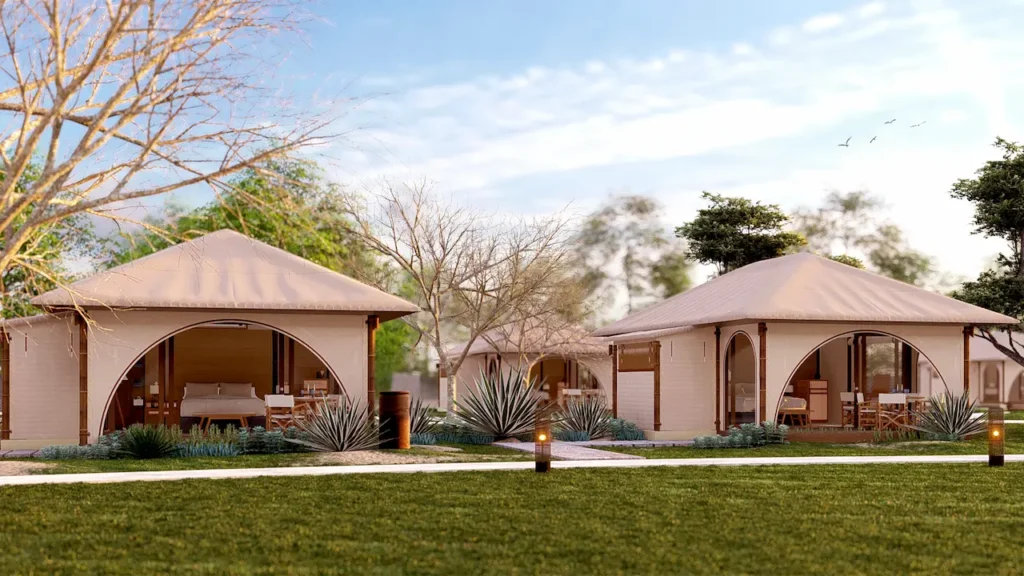 Family exterior Where Can You Experience Luxury Glamping Near Perth 3